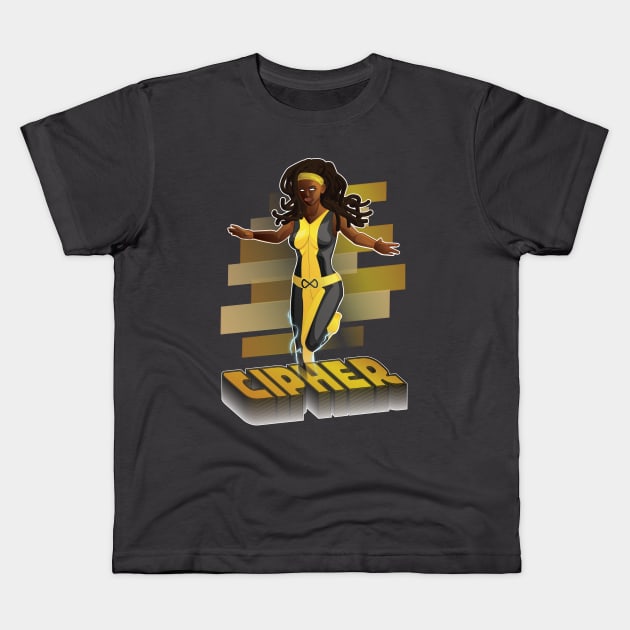 Cipher Kids T-Shirt by carcrashcarlos